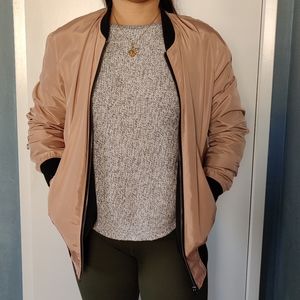 BP. Reversible bomber jacket